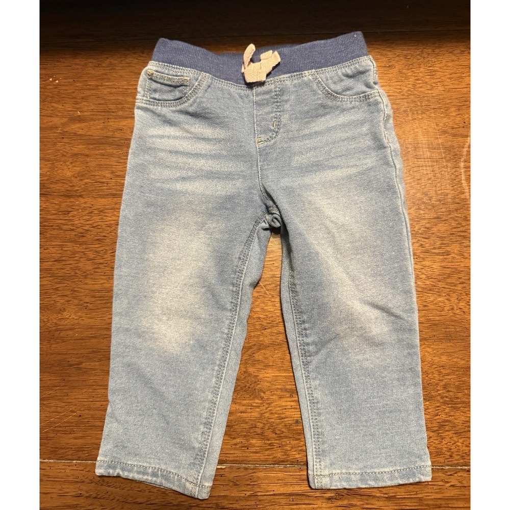 Okie Dokie Baby Girls Size 9 M & Jordache Dark Flare 12 M "jeans"